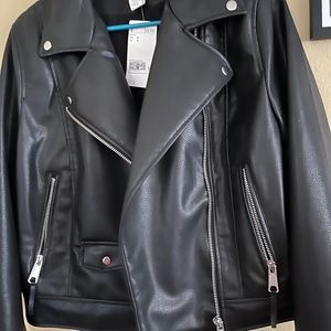Pleather Moto jacket